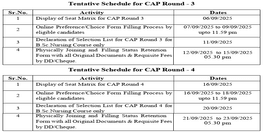 MAH BSc Nursing CET CAP 2025